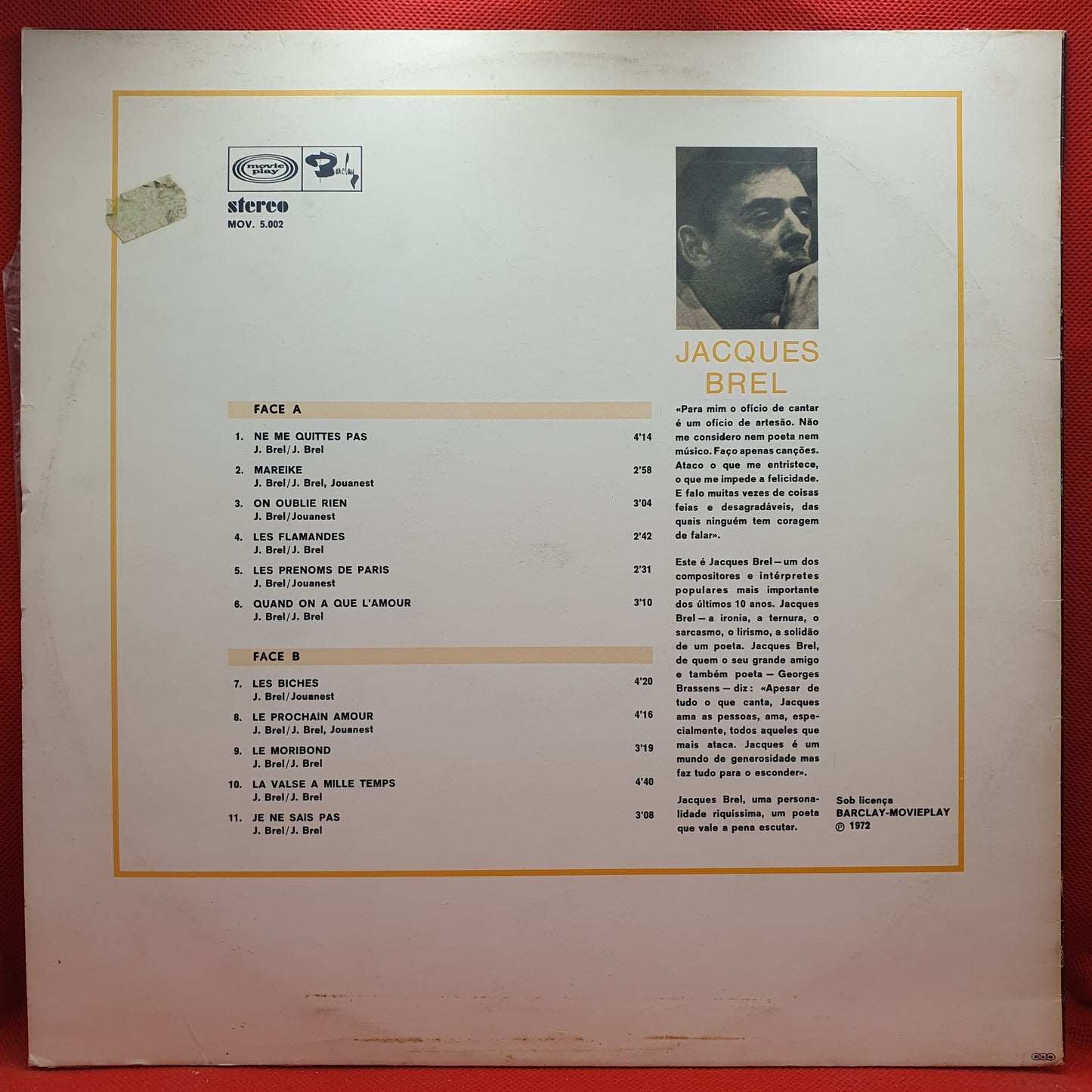 Jacques Brel – Jacques Brel