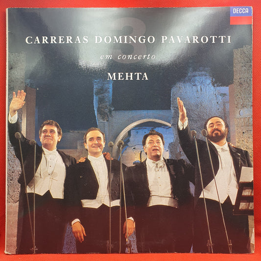 Carreras, Domingo, Pavarotti, Mehta ‎– Em Concerto
