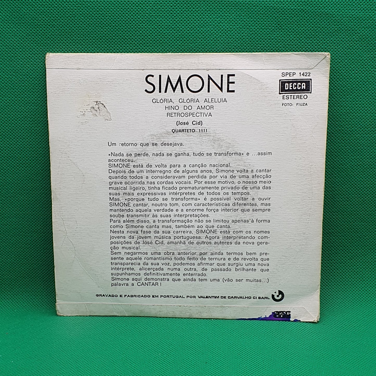 Simone de Oliveira ‎– Glória Glória Aleluia