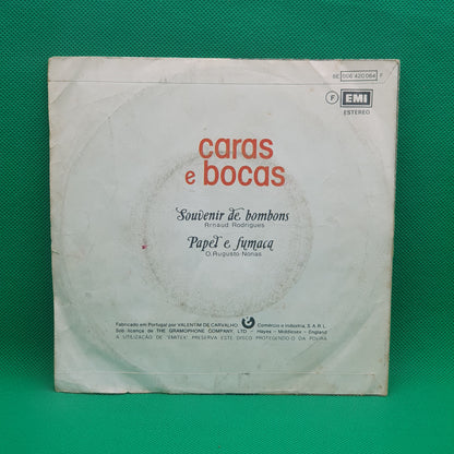 Caras E Bocas ‎– Souvenir De Bombons / Papel E Fumaça