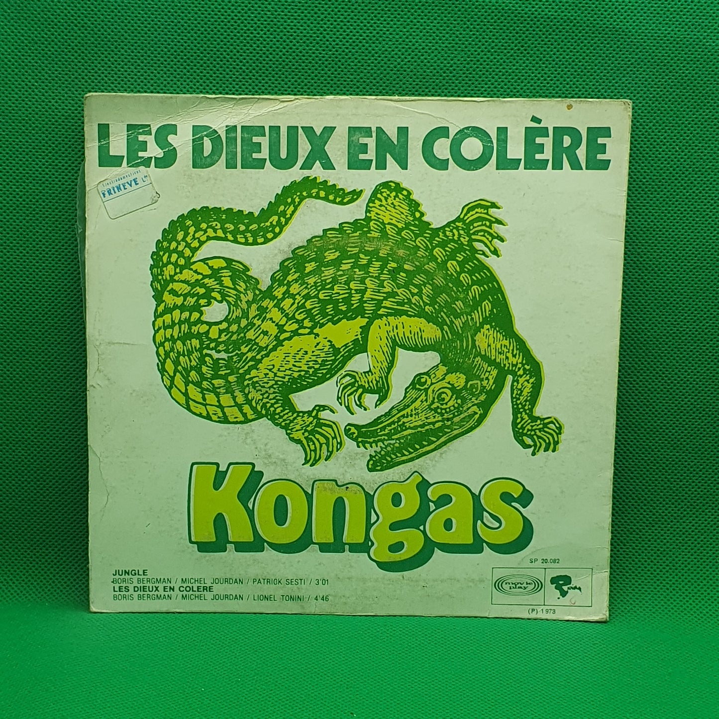 Kongas ‎– Jungle / Les Dieux En Colère