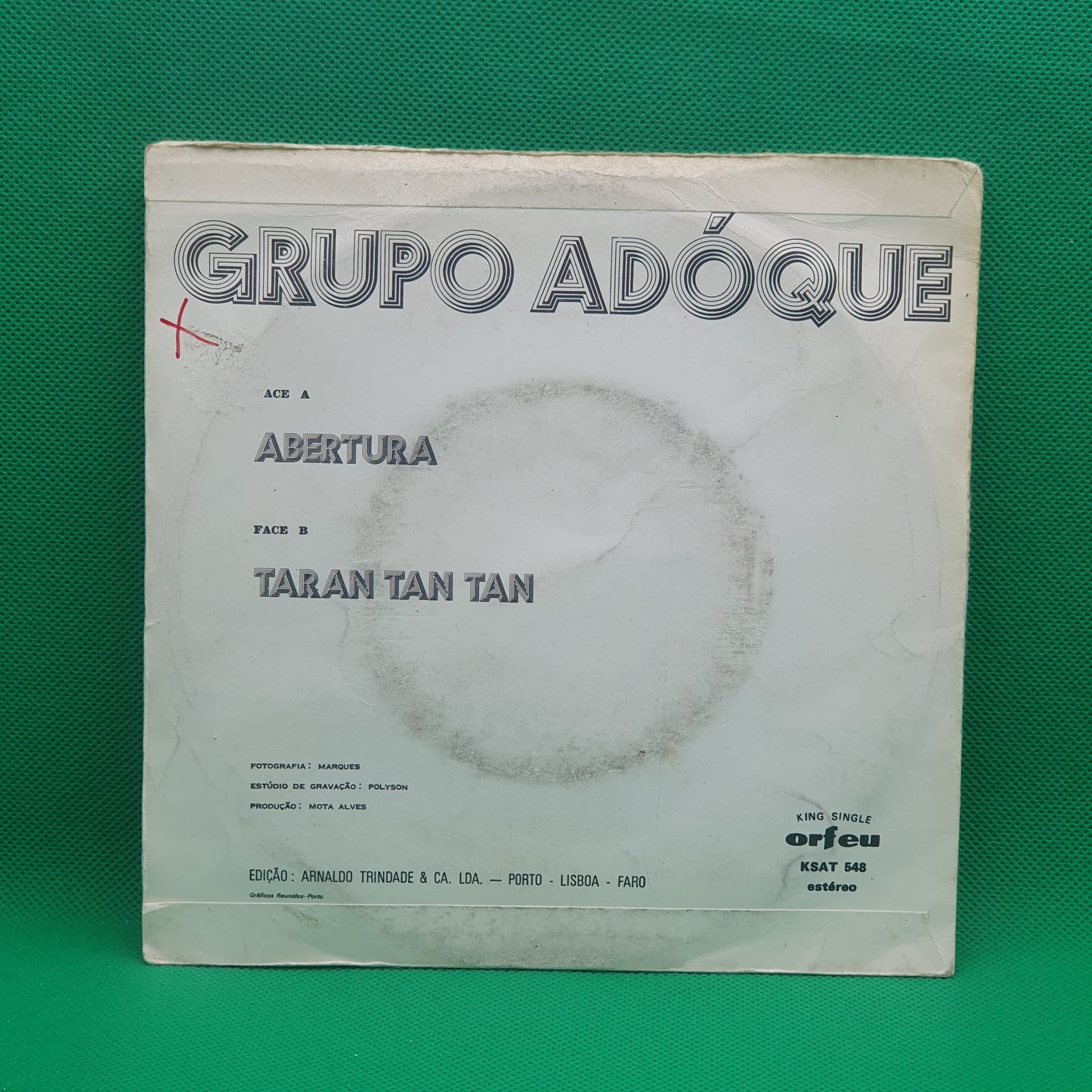 Ádóque ‎– Taran Tan Tan Não Enche Barriga