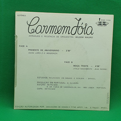 Carmen Jóia ‎– Presente De Aniversário
