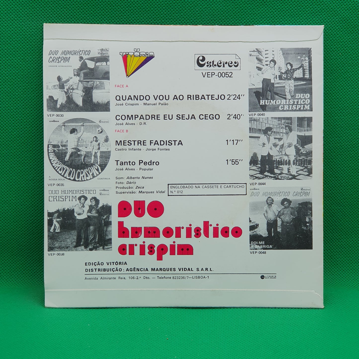 Duo Humorístico Crispim ‎– Quando Vou Ao Ribatejo