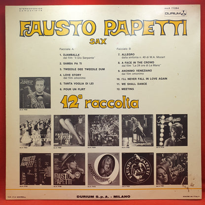 Fausto Papetti ‎– 12ª Raccolta