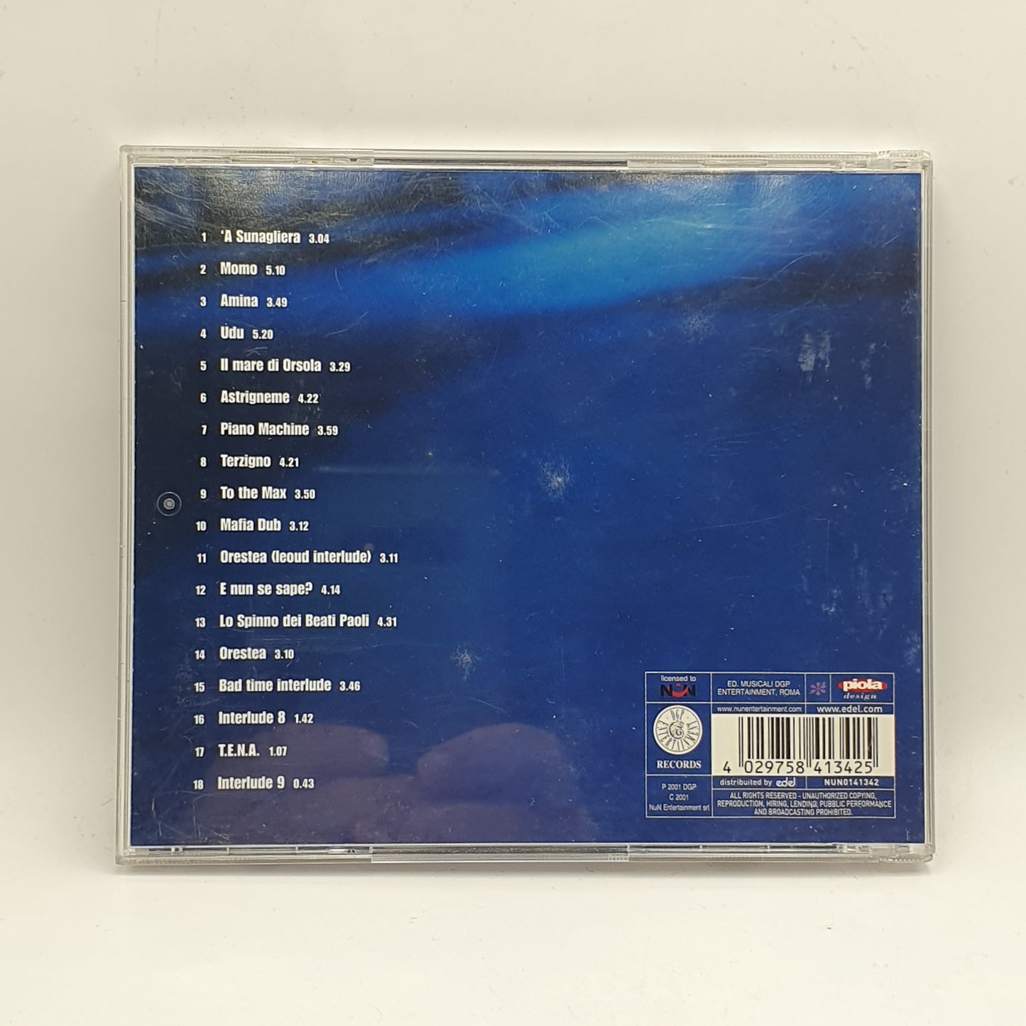 Paolo Polcari / Luca Gatti ‎– Luna Rossa (Original Soundtrack)