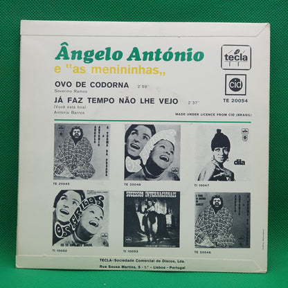 Ângelo Antônio E As Menininhas ‎– Ovo De Codorna