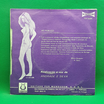 Andrade E Silva ‎– Poesia Erótica E Sátirica