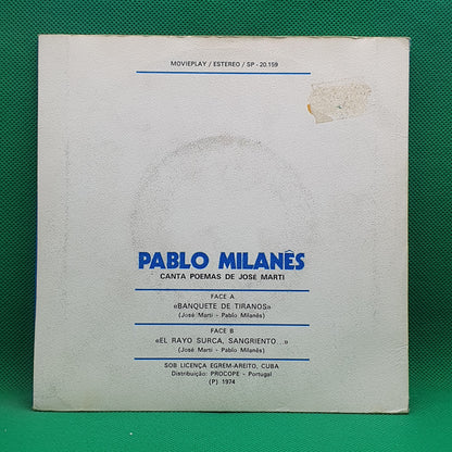 Pablo Milanés ‎– Canta Poemas De José Martí / Banquete De Tiranos