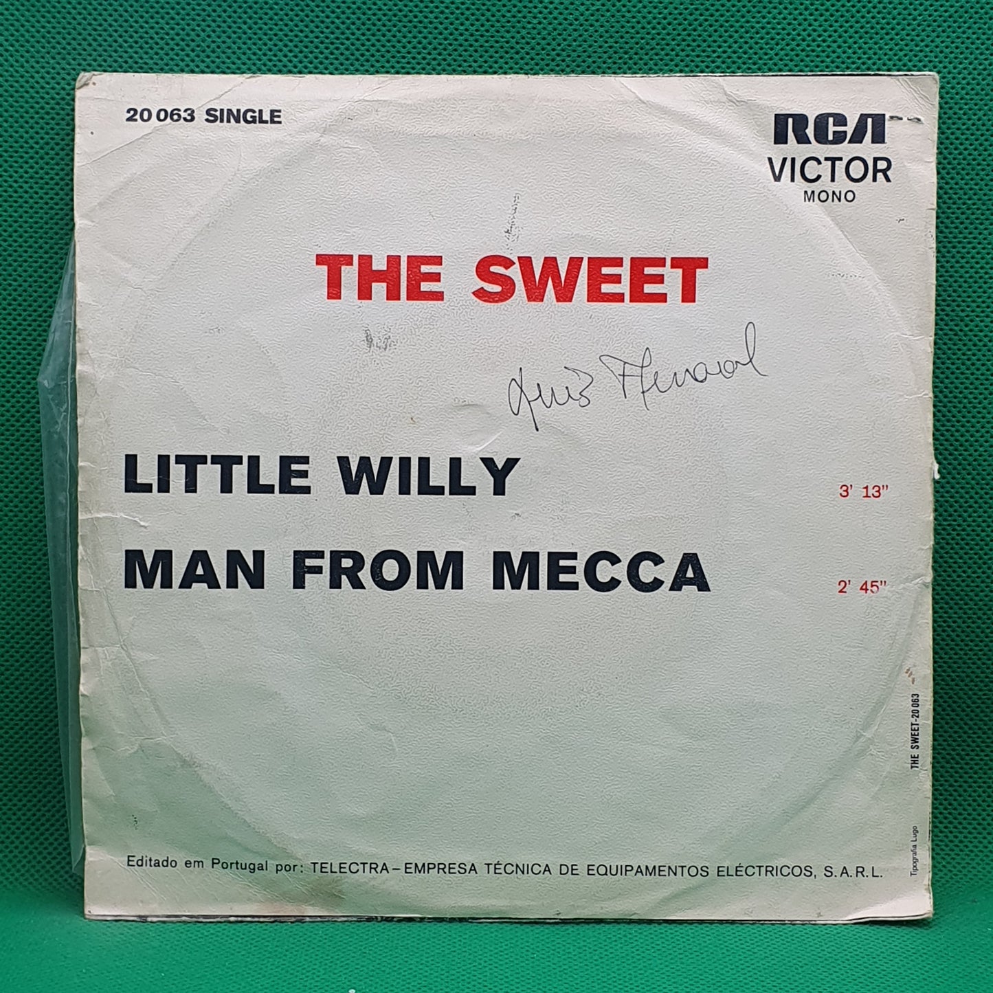 The Sweet ‎– Little Willy / The Man From Mecca