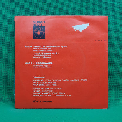 Maria Amélia Proença ‎– O Grito Da Terra