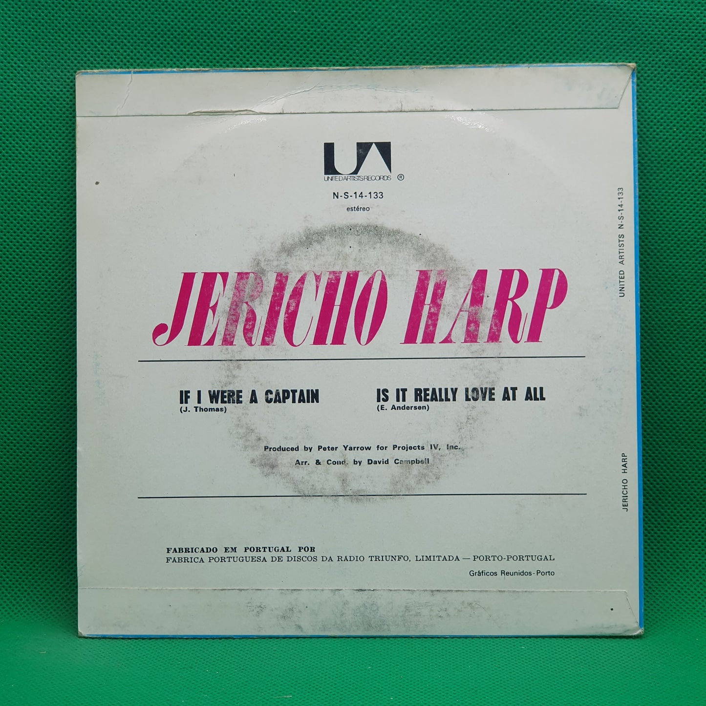 Jericho Harp ‎– If I Were A Captain / Is It Really Love At All