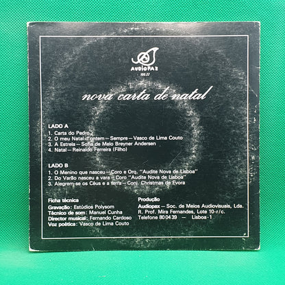 Vasco De Lima Couto ‎– Nova Carta De Natal