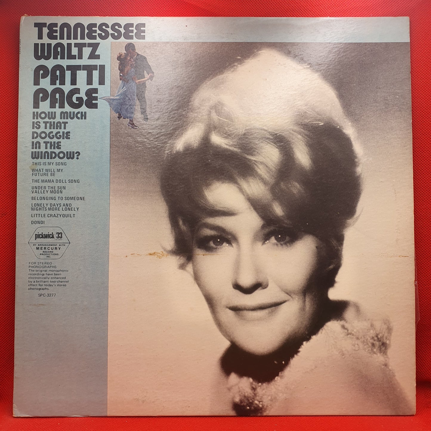 Patti Page ‎– Tennessee Waltz