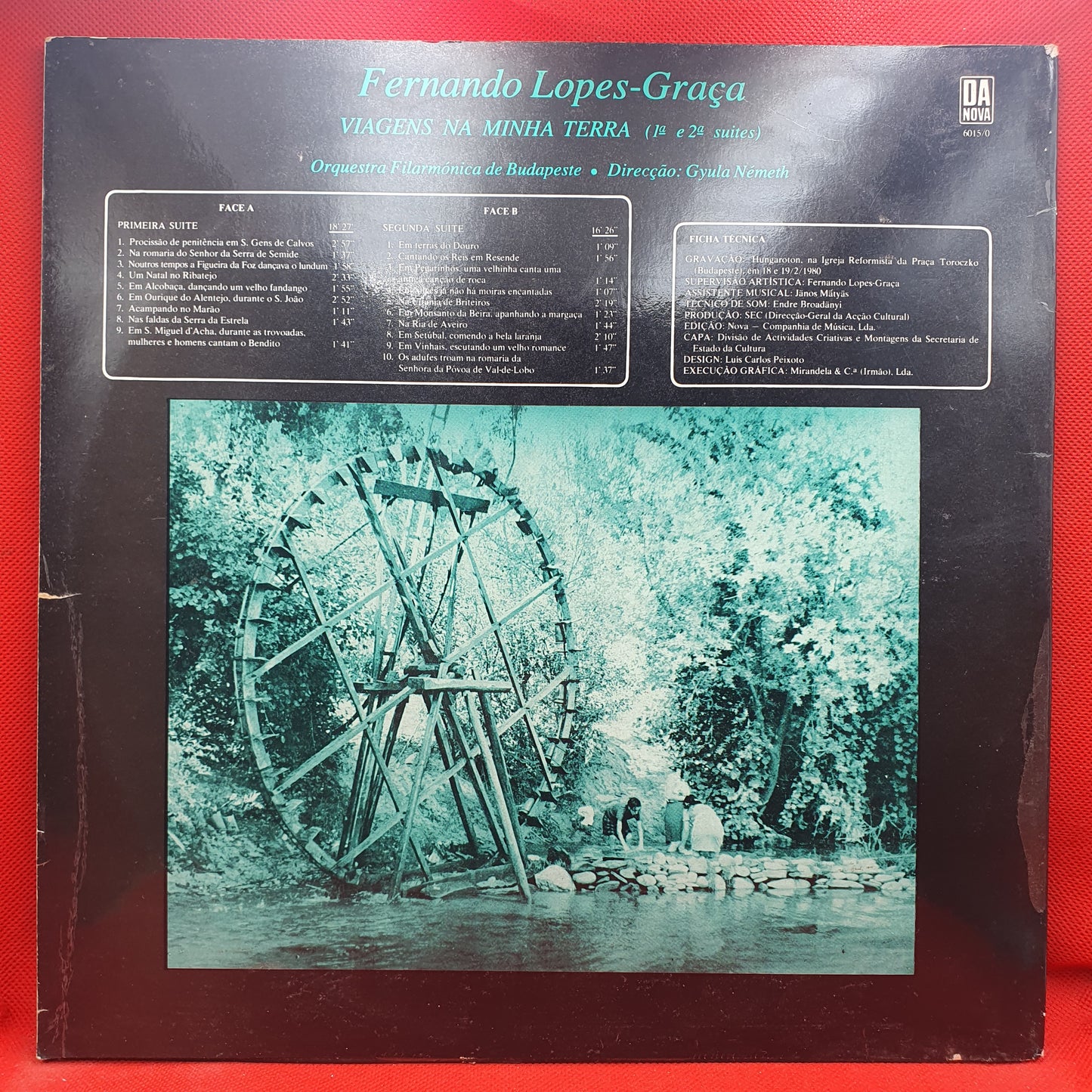 Fernando Lopes-Graça, Orquestra Filarmónica De Budapeste ‎– Viagens Na Minha Terra