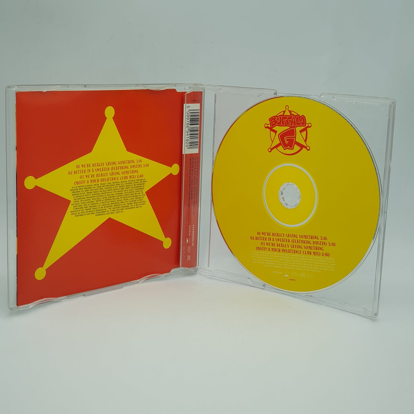 Buffalo G ‎– We're Really Saying Something