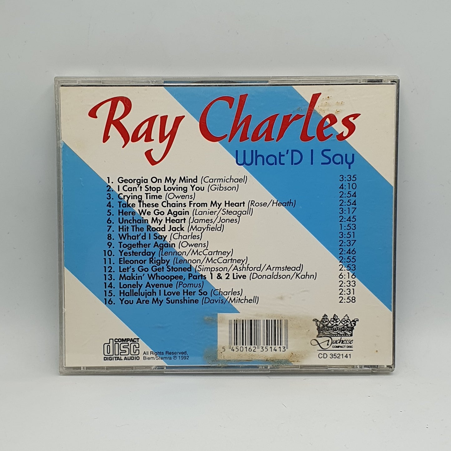 Ray Charles ‎– What'D I Say