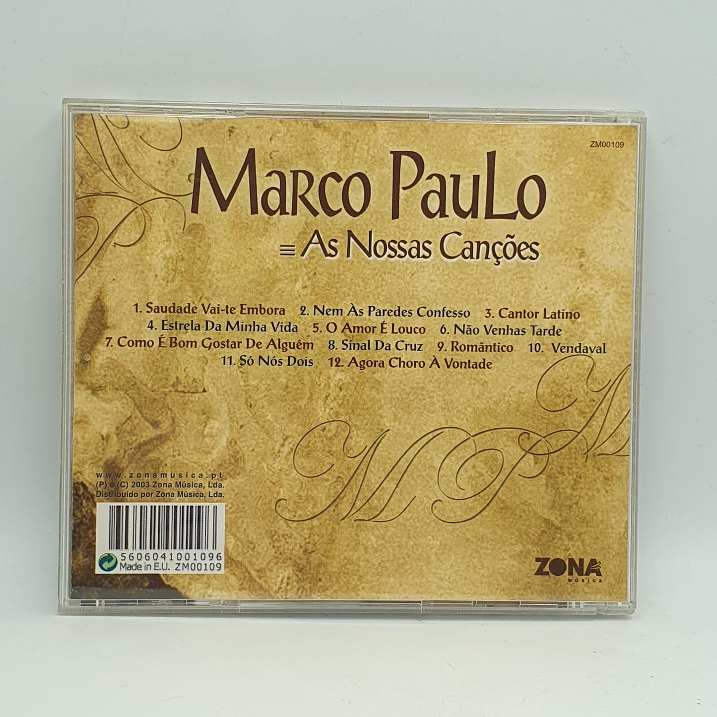 Marco Paulo ‎– As Nossas Canções