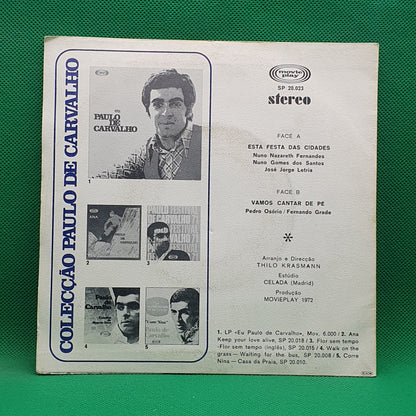 Paulo De Carvalho ‎– Grande Prémio T.V Da Canção 1972