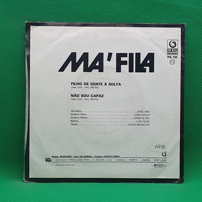 Má Fila ‎– Filho De Gente À Solta