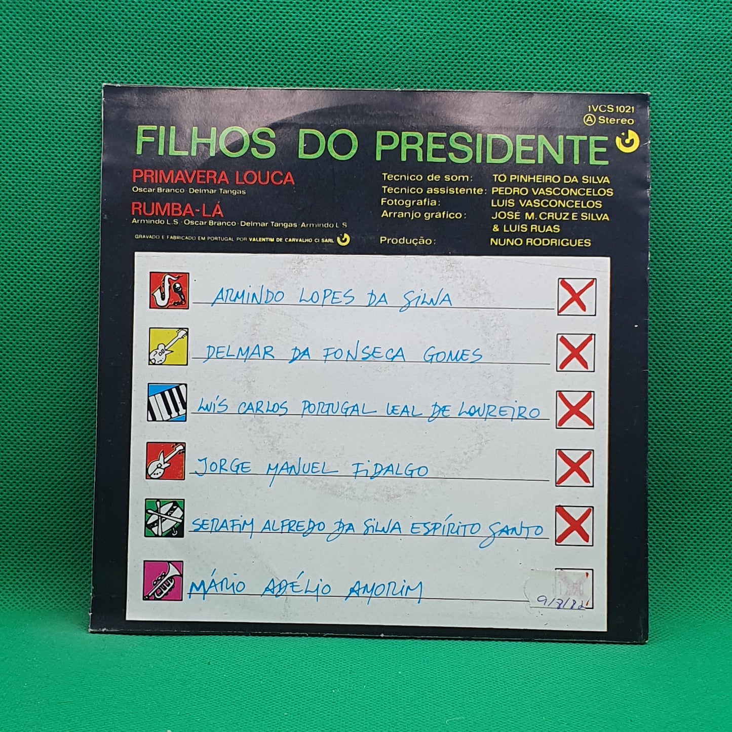 Filhos Do Presidente ‎– Primavera Louca