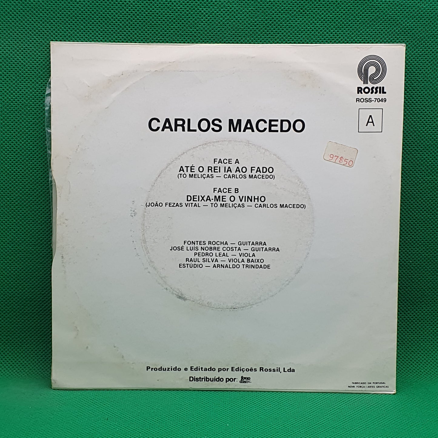 Carlos Macedo ‎– Até O Rei Ia Ao Fado