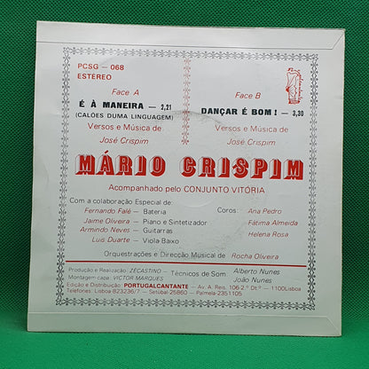 Mário Crispim ‎– É À Maneira