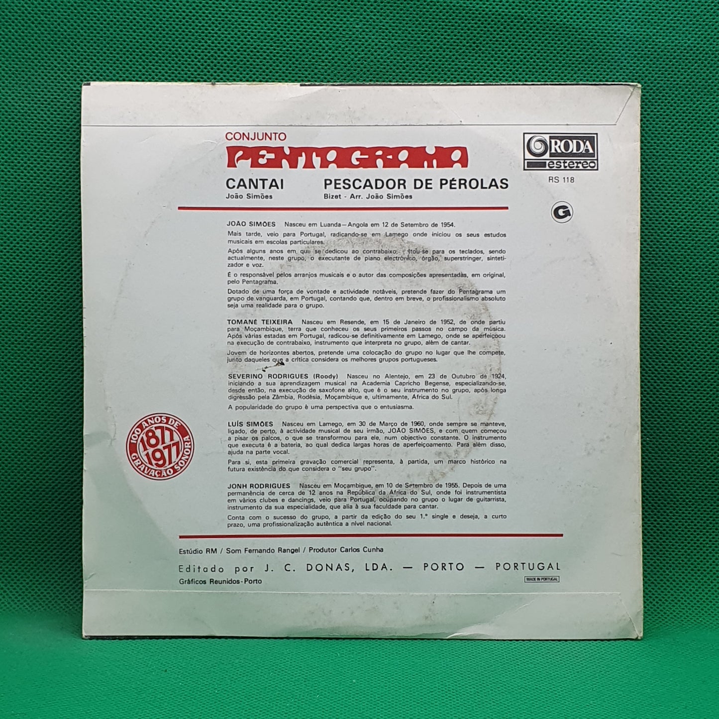 Conjunto Pentagrama ‎– Cantai