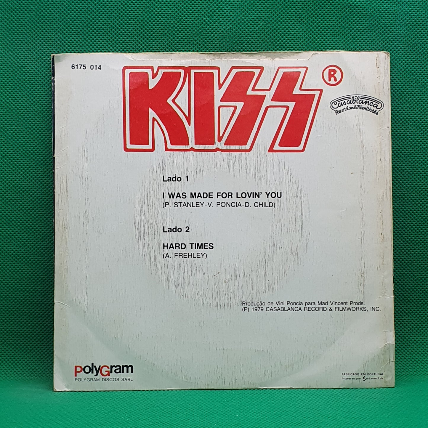 Kiss ‎– I Was Made For Lovin' You