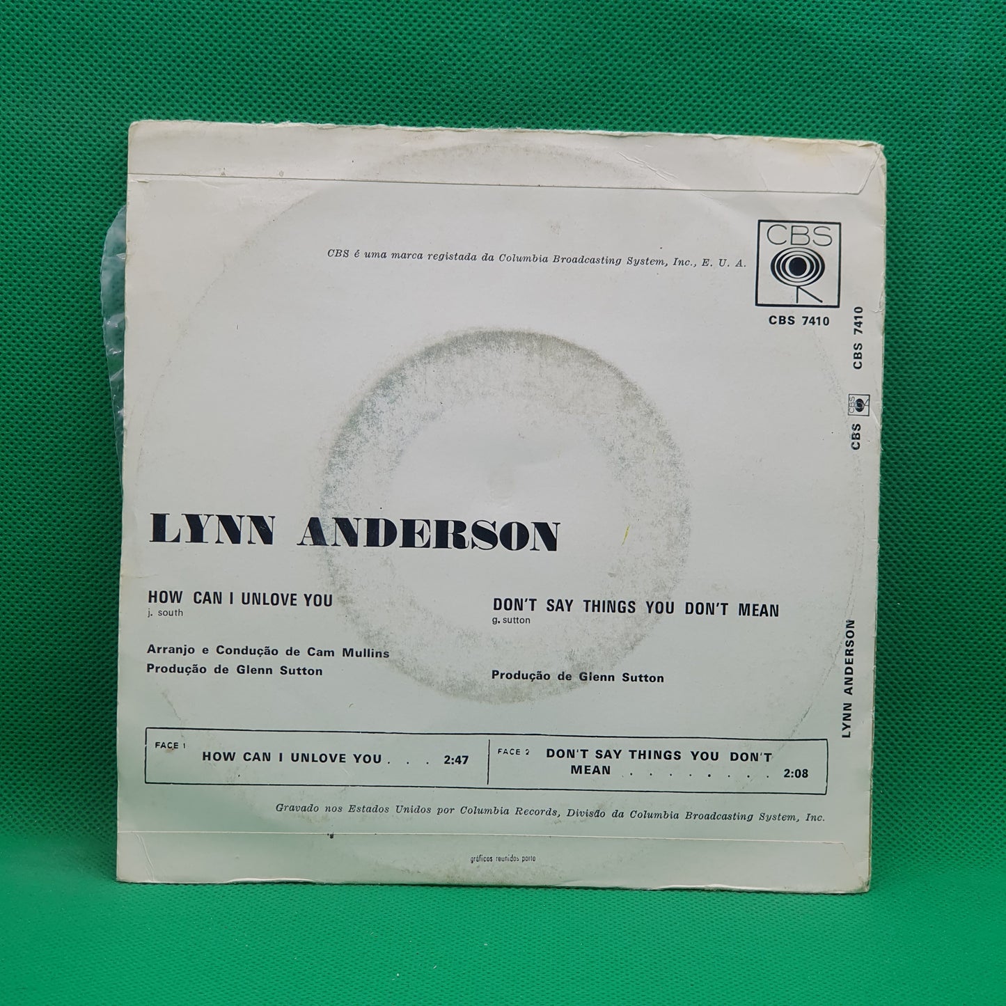 Lynn Anderson ‎– How Can I Unlove You