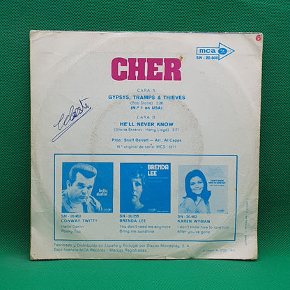 Cher ‎– Gypsys, Tramps & Thieves