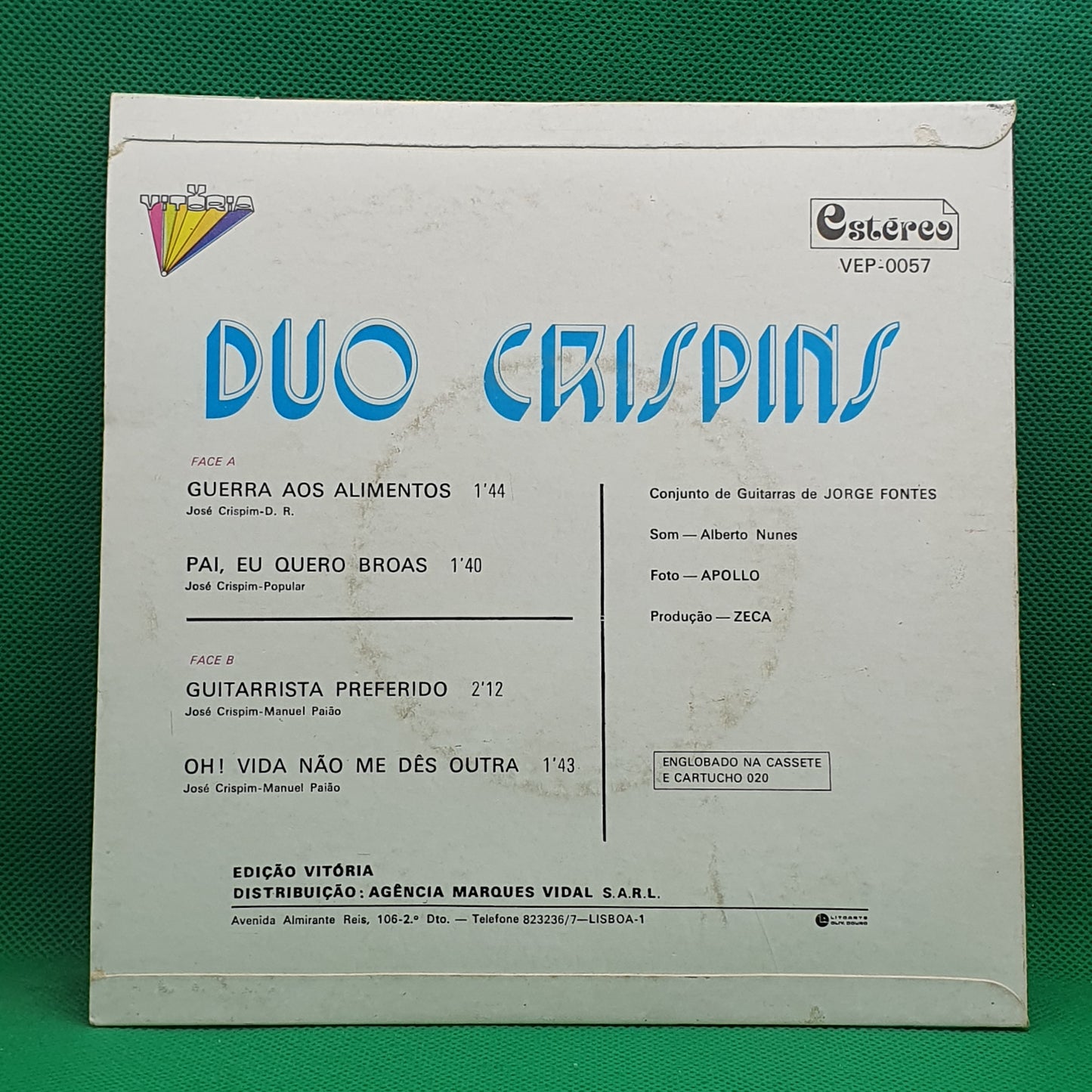 Duo Crispins ‎– Guerra Dos Alimentos