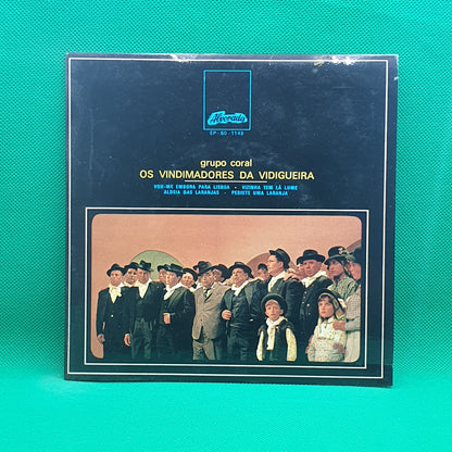 Grupo Coral Os Vindimadores Da Vidigueira ‎– Vou-me Embora Para Lisboa