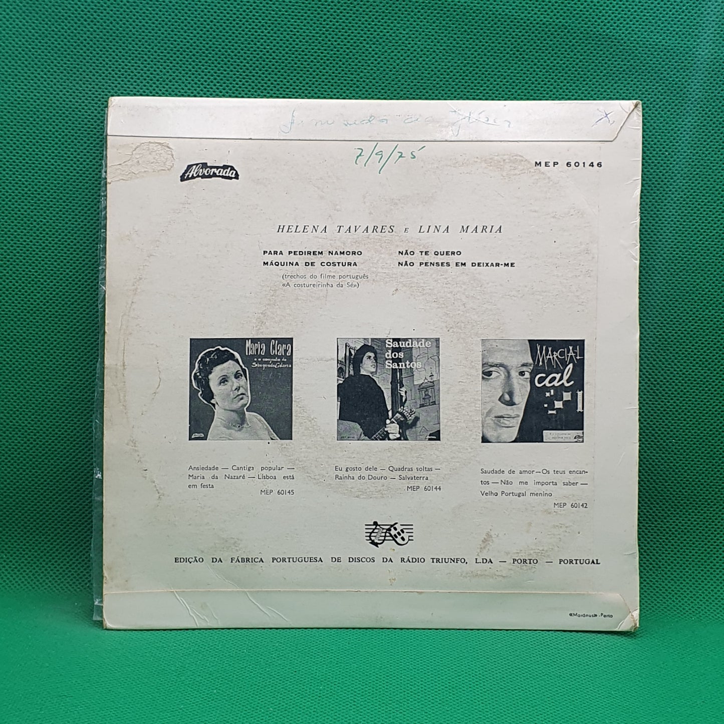 Lina Maria, Helena Tavares ‎– A Costureirinha Da Sé