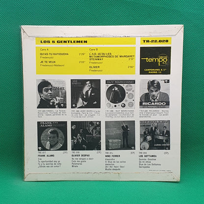 5 Gentlemen ‎– Qu'As-Tu Katioucha?