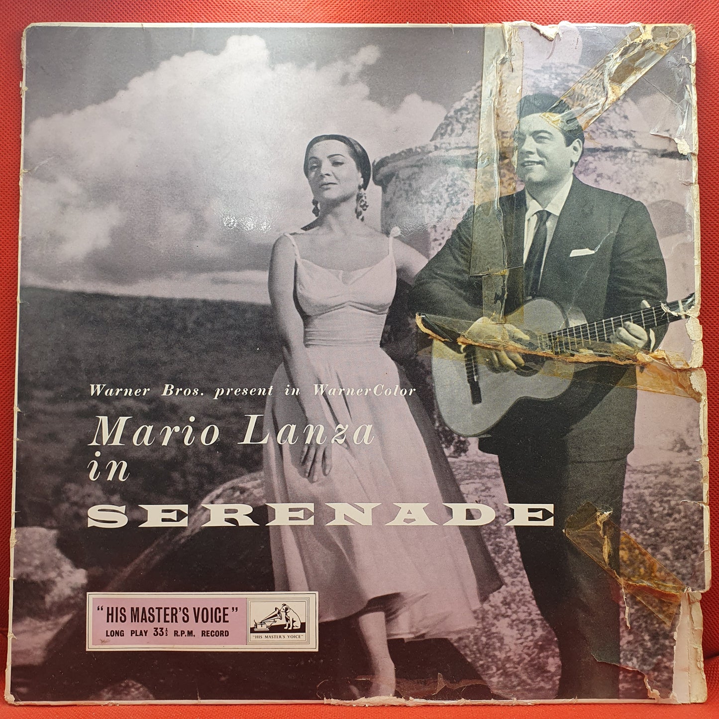 Mario Lanza ‎– Mario Lanza In Serenade