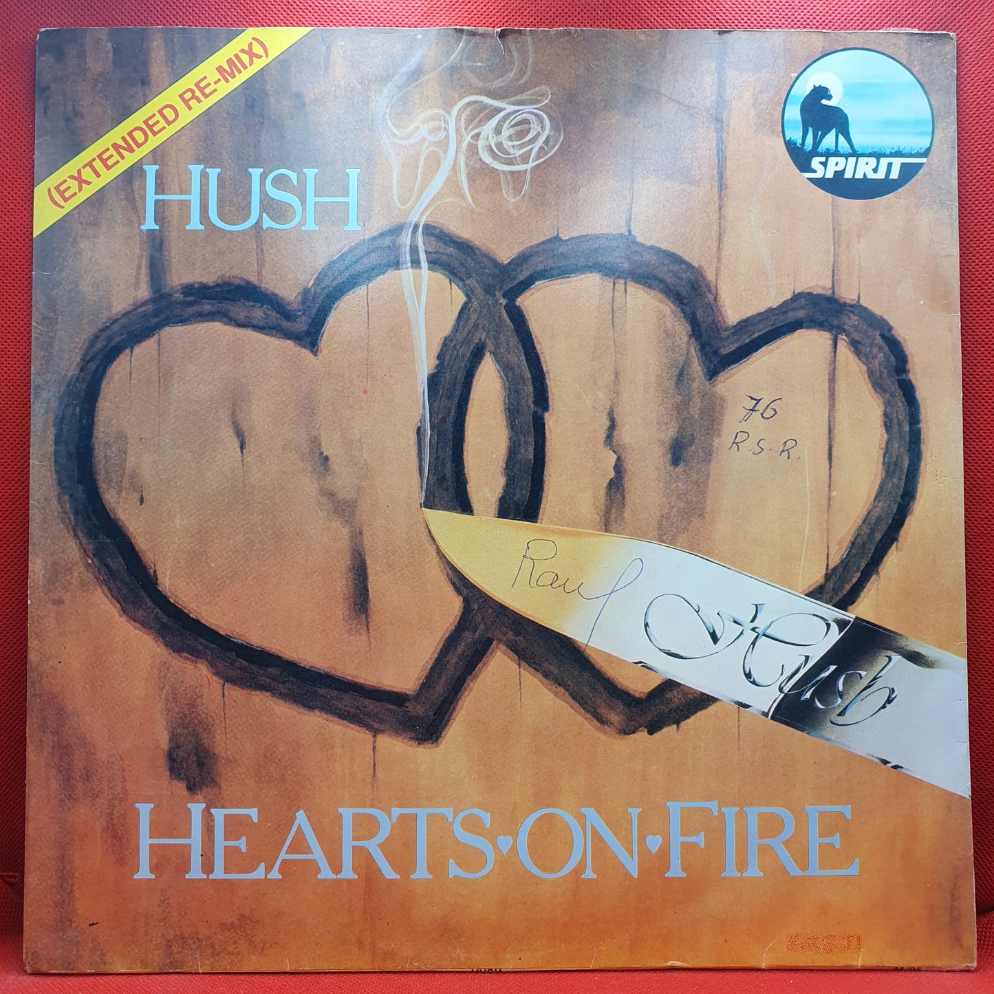 Hush ‎– Hearts On Fire