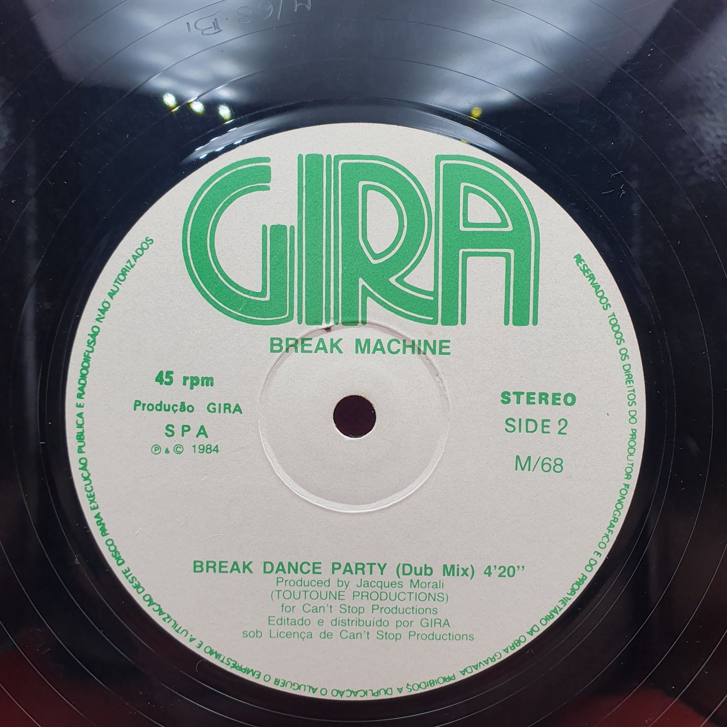 Break Machine ‎– Break Dance Party