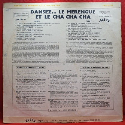 Various ‎– Dansez... Le Merengue Et Le Cha Cha Cha