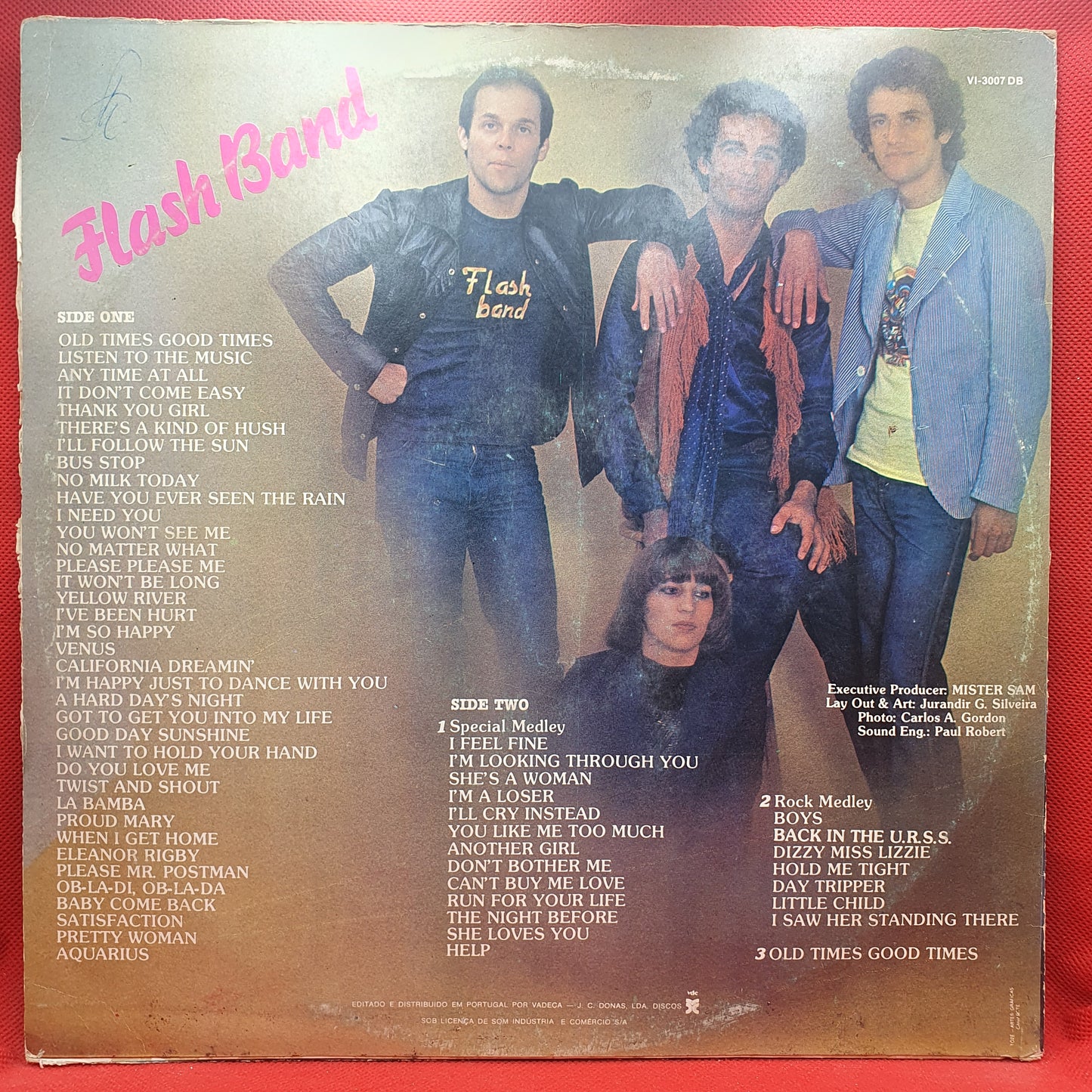 Flash Band ‎– Old Times Good Times - Medley "Beatles & Hits Collection"