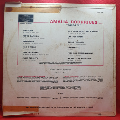 Amália Rodrigues ‎– Fados 67
