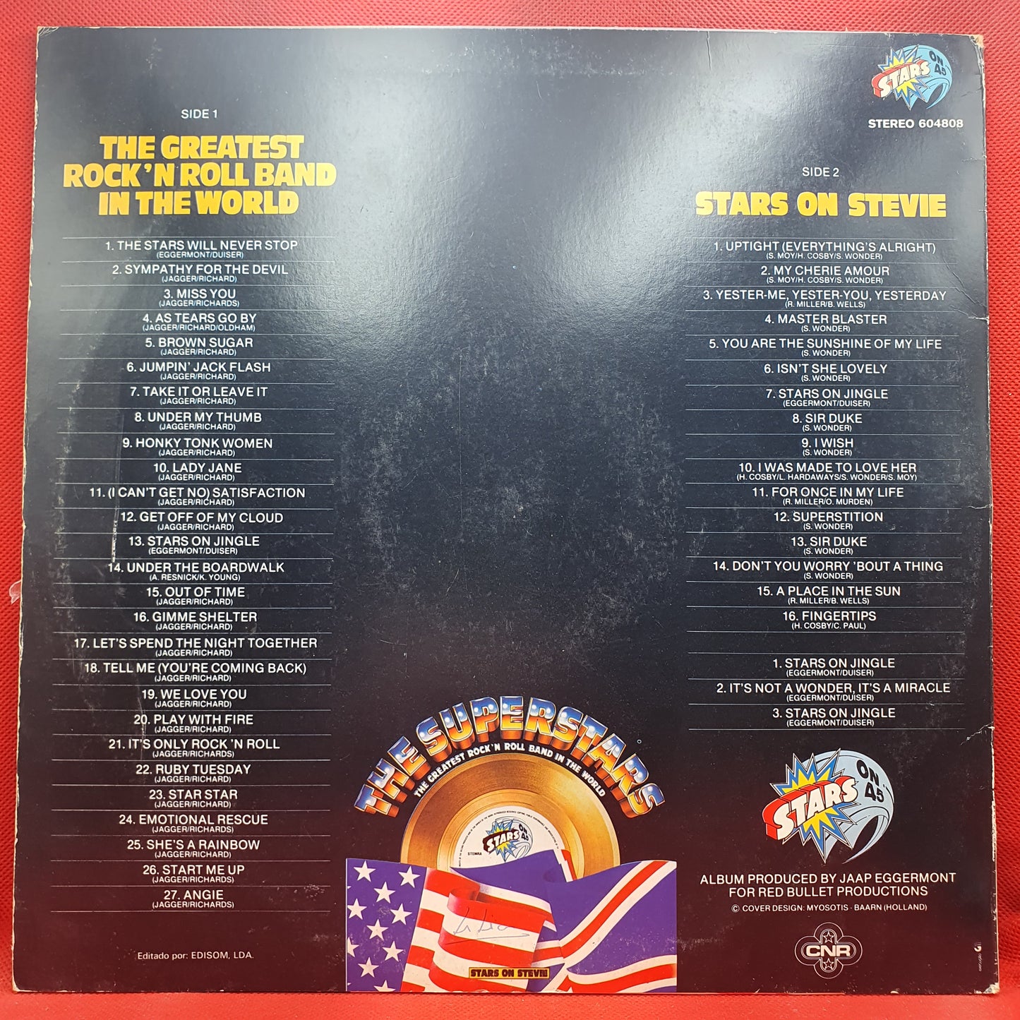 Stars On 45 ‎– The Superstars, Stars On Stevie