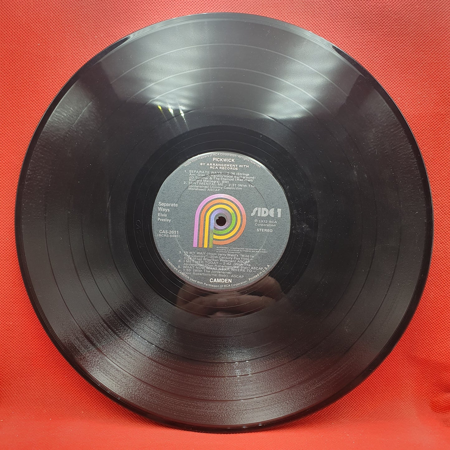 Elvis ‎– Separate Ways