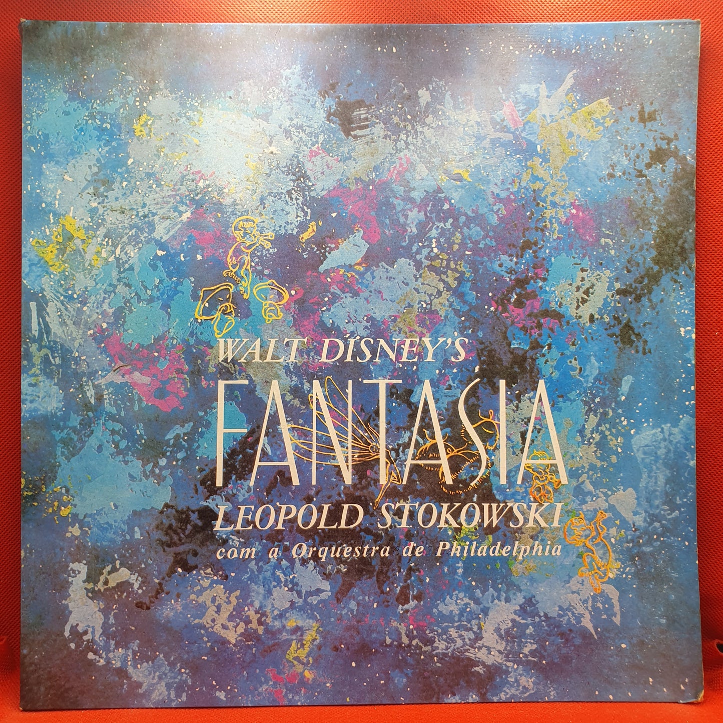 Leopold Stokowski Com A Orquestra De Philadelphia ‎– Walt Disney's Fantasia