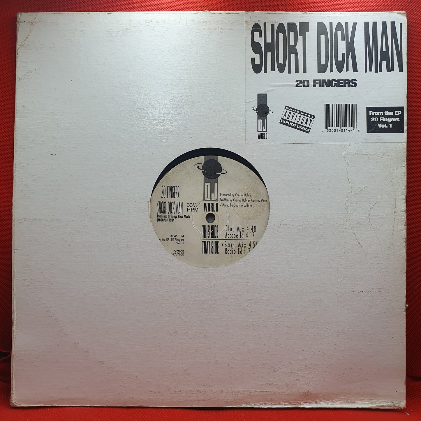 20 Fingers ‎– Short Dick Man