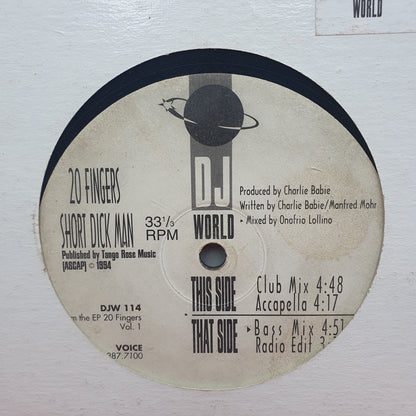 20 Fingers ‎– Short Dick Man