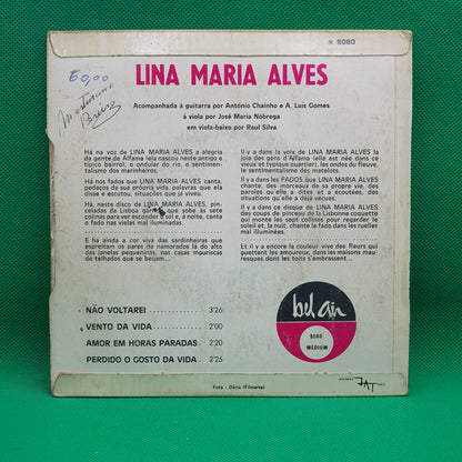 Lina Maria Alves - Não Voltarei / Vento Da Vida