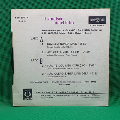 Francisco Martinho – Sozinha Nunca Mais