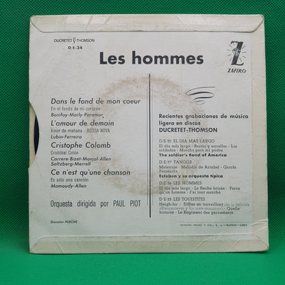 Les Hommes - Cristoph Colomb / Dans Le Fond De Mon Coeur