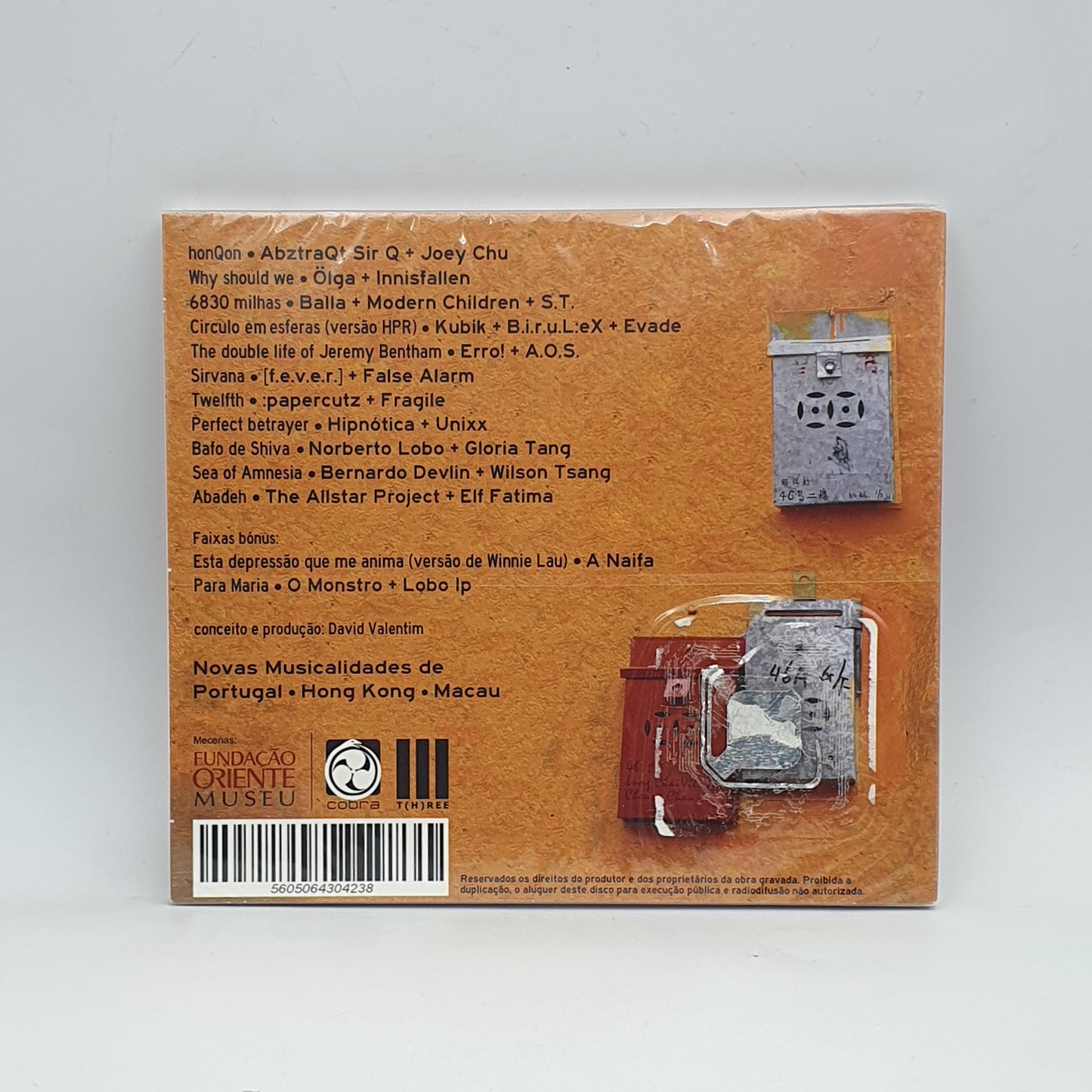 Various ‎– T(H)REE - Novas Musicalidades De Portugal, Hong Kong E Macau